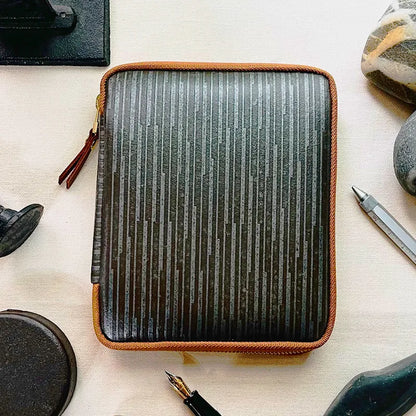 Kyoku Haku Iron Zippered 10 Pen Case