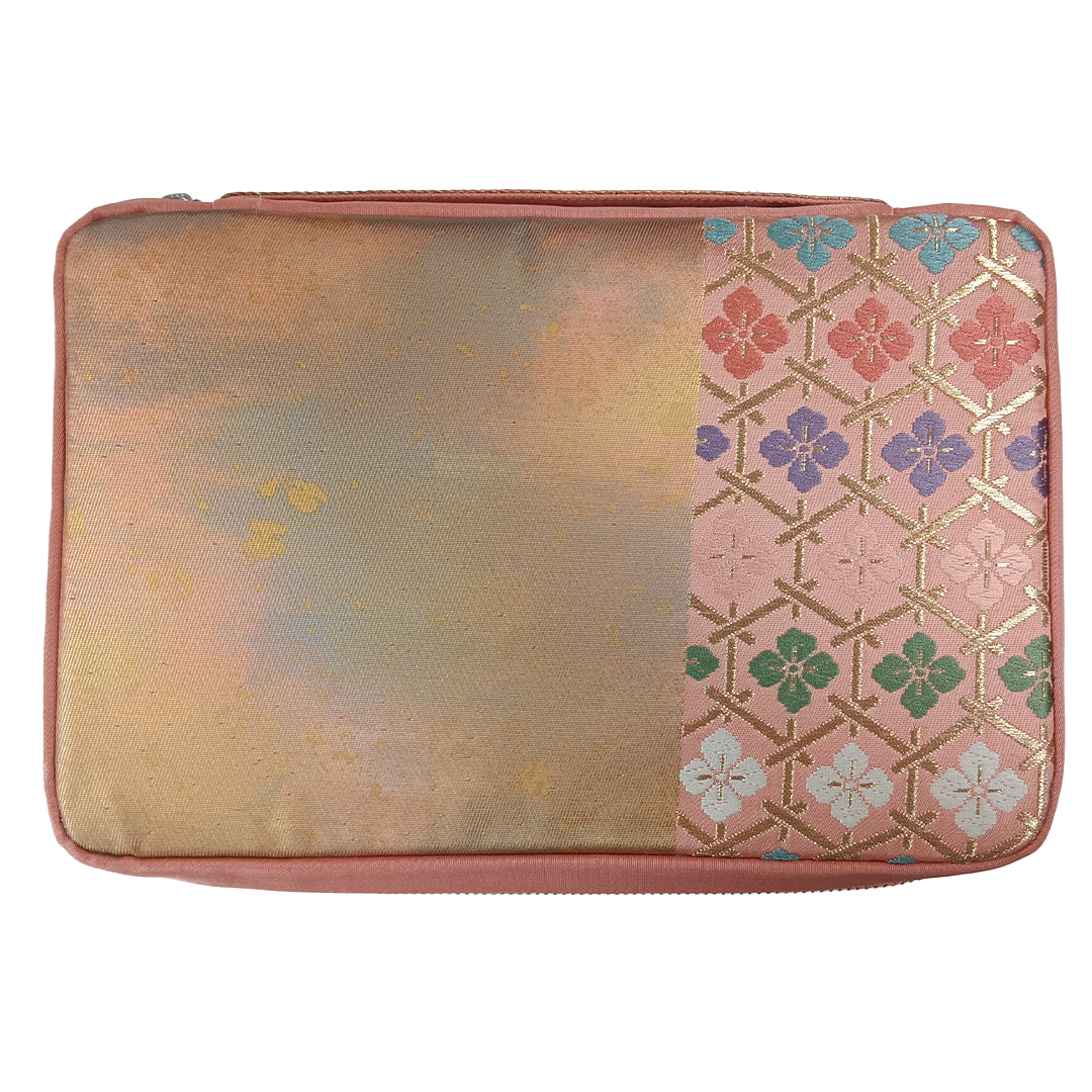 Kyoku Haku Kasumi-zome Zippered 20 Pen Case