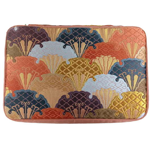 Kyoku Haku Kasumi-zome Zippered 20 Pen Case