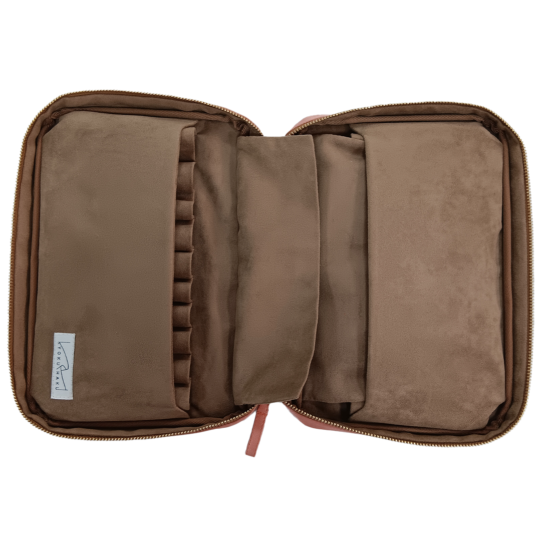 Kyoku Haku Kasumi-zome Zippered 20 Pen Case