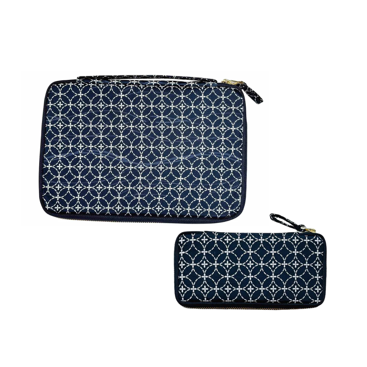 Kyoku Haku Siraya Memories Zippered Pen Case Rippling Waters [3 Slots / 10 Slots]
