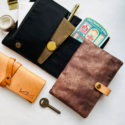 Kyoku Haku Side Clasp Pen Case [4 Slots]
