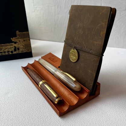 Kyoku Haku Wooden Pen Holder (Purely)