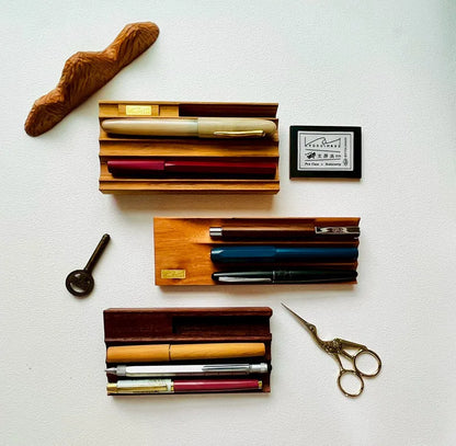 Kyoku Haku Wooden Pen Holder (Purely)