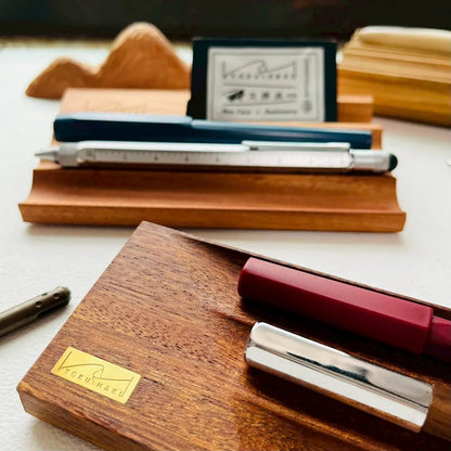 Kyoku Haku Wooden Pen Holder (Simple)