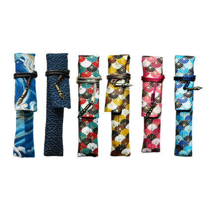 Kyoku Haku Japanese Kiku Pattern Pen Sleeve