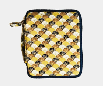 Kyoku Haku Seigaiha Zippered 10 Pen Case