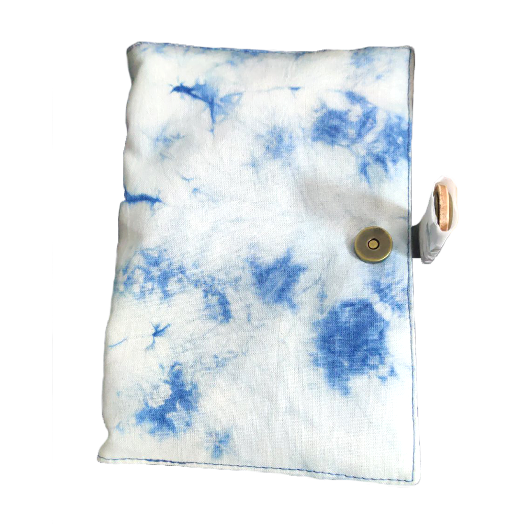 Kyoku Haku Indigo Dyed 4 Slots Pen Pouch