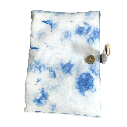 Kyoku Haku Indigo Dyed 4 Slots Pen Pouch