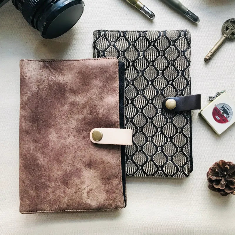 Kyoku Haku Pleather 4 Slots Pen Pouch