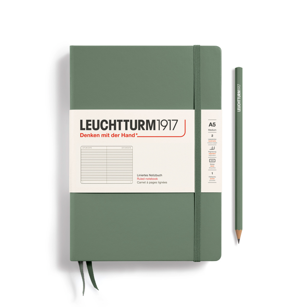 Leuchtturm1917 Notebook Hardcover Medium (A5)