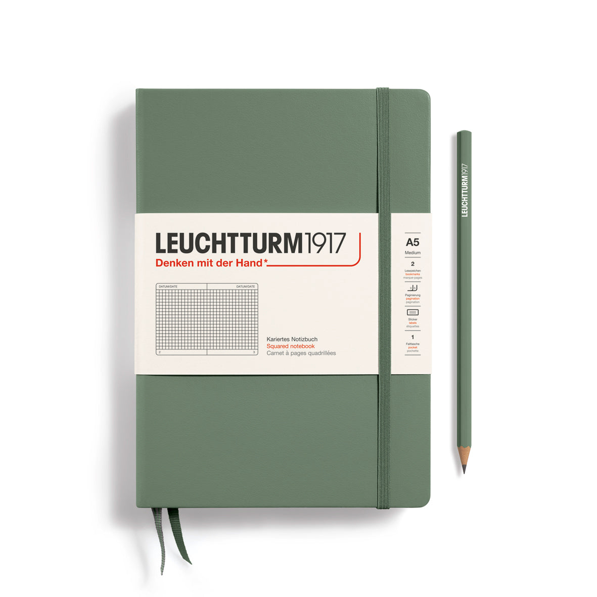 Leuchtturm1917 Notebook Hardcover Medium (A5)