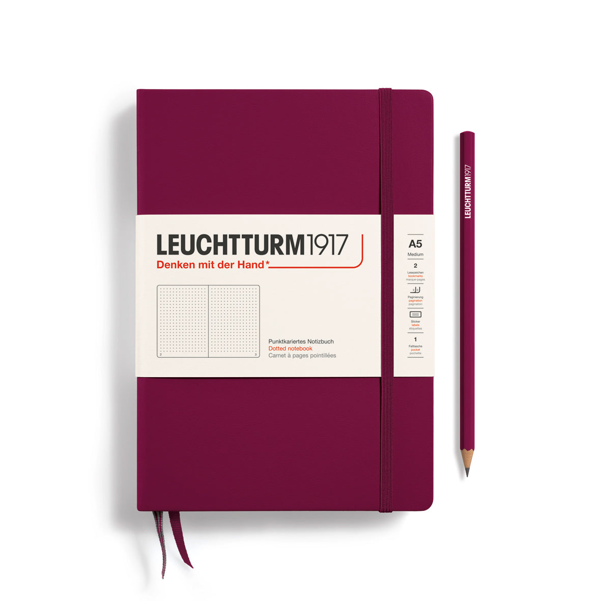 Leuchtturm1917 Notebook Hardcover Medium (A5)