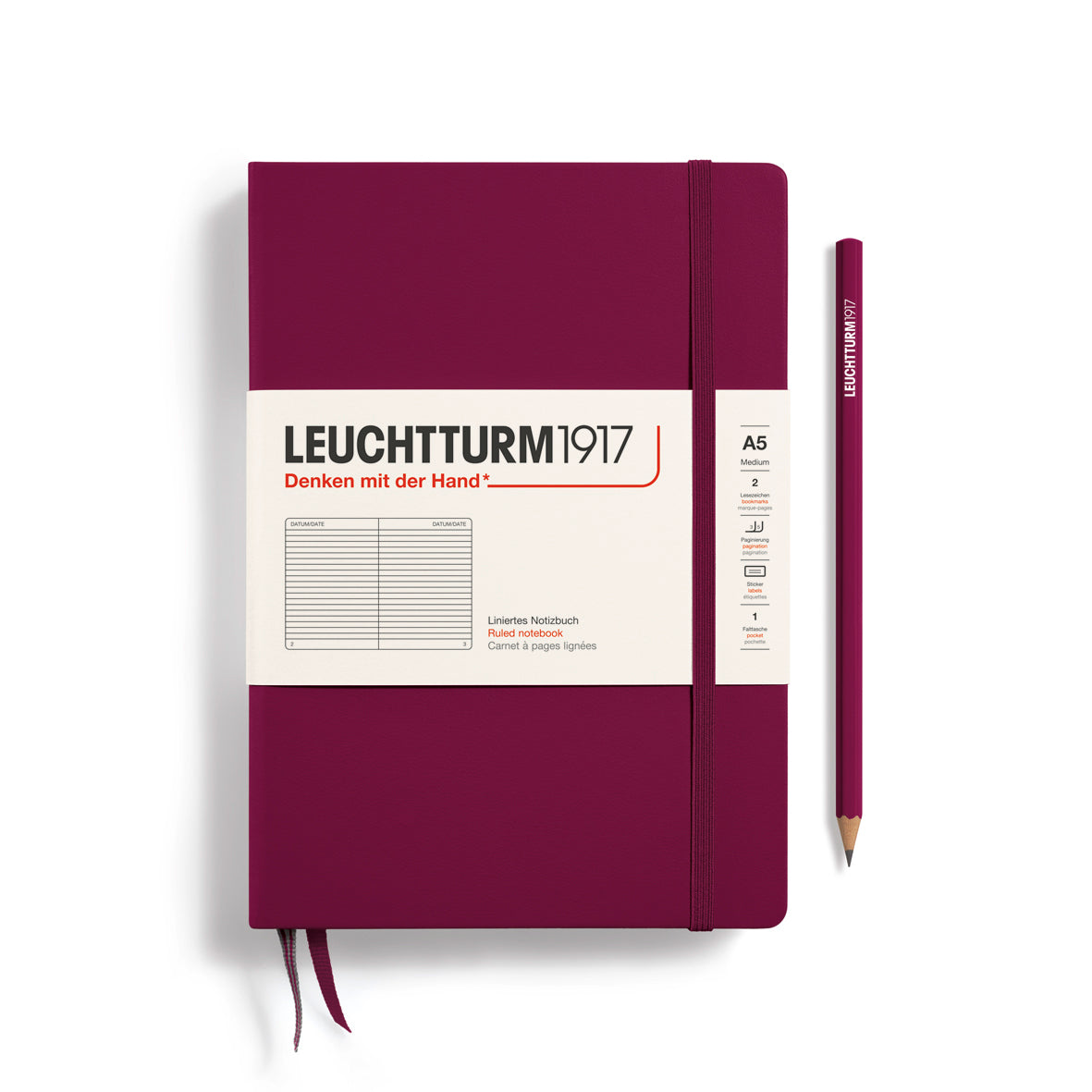 Leuchtturm1917 Notebook Hardcover Medium (A5)