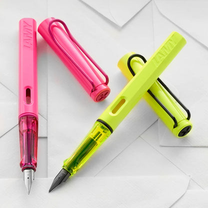 Lamy Safari Fountain Pen - Neon