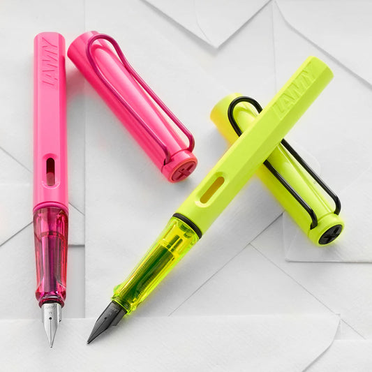 Lamy Safari Fountain Pen - Neon