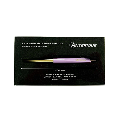 Anterique Mini Ballpoint Pen Brass Edition [0.5mm]