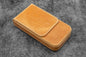 Galen Leather - Leather Magnum Opus 3 Slots Hard Pen Case with Removable Pen Tray