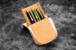 Galen Leather - Leather Zippered Magnum Opus 3 Slots Hard Pen Case with Removable Pen Tray