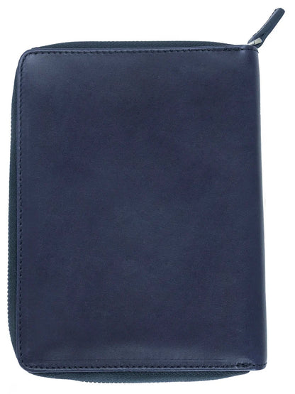 Galen Leather - Leather Zippered 5 Slots Pen Case