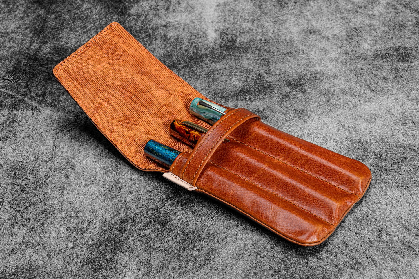 Galen Leather x Nock Co Legacy Collection Leather Lookout Pen Case
