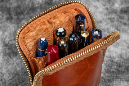 Galen Leather x Nock Co Legacy Collection Leather Sinclair Pen Case