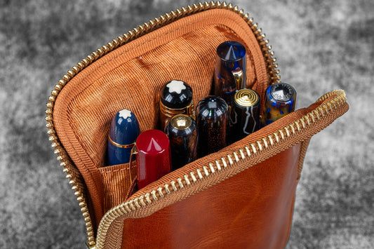 Galen Leather x Nock Co Legacy Collection Leather Sinclair Pen Case