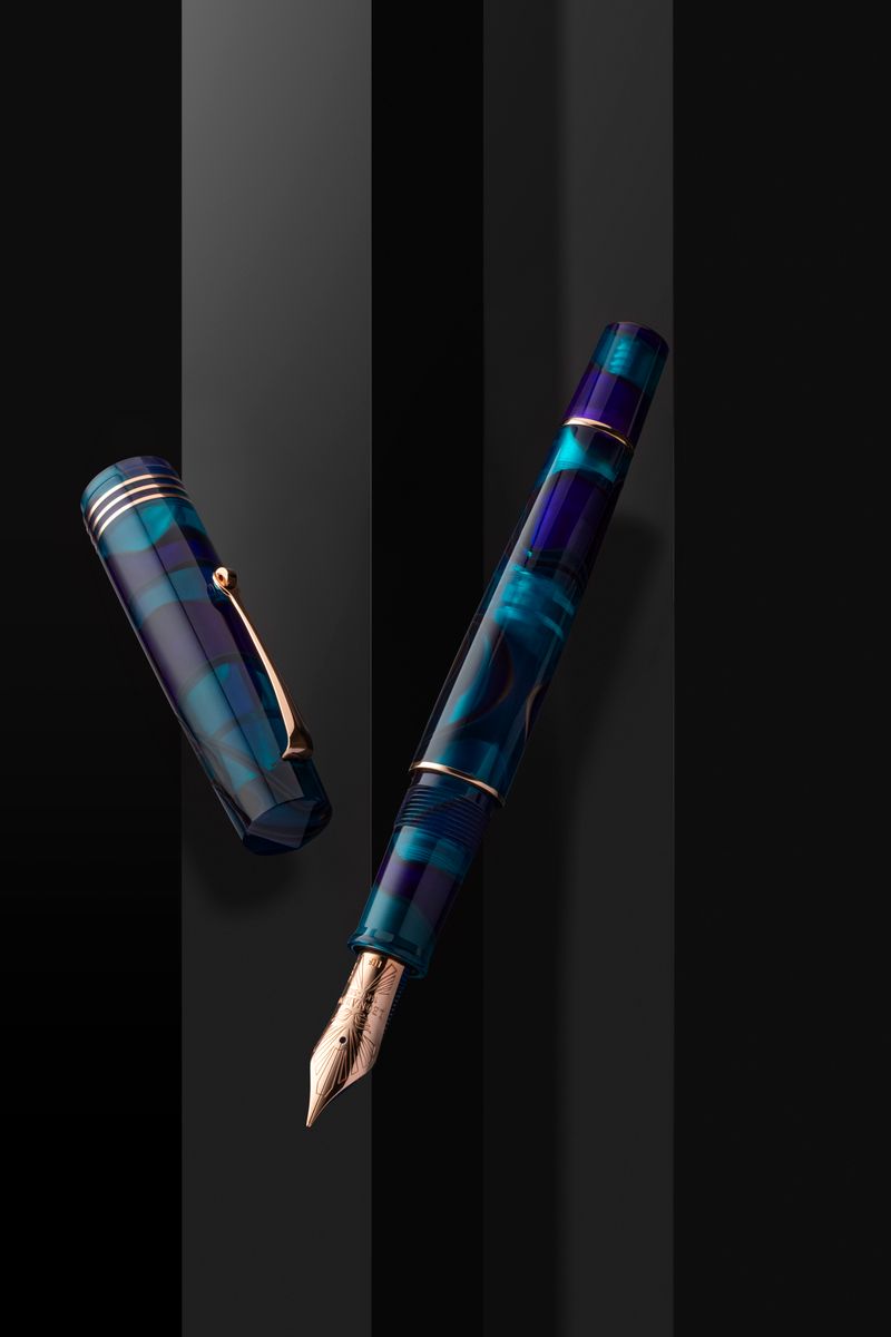 Leonardo Momento Zero Grande Fountain Pen [Eclipsis]