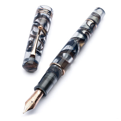 Leonardo Momento Zero Grande Fountain Pen [Eclipsis]