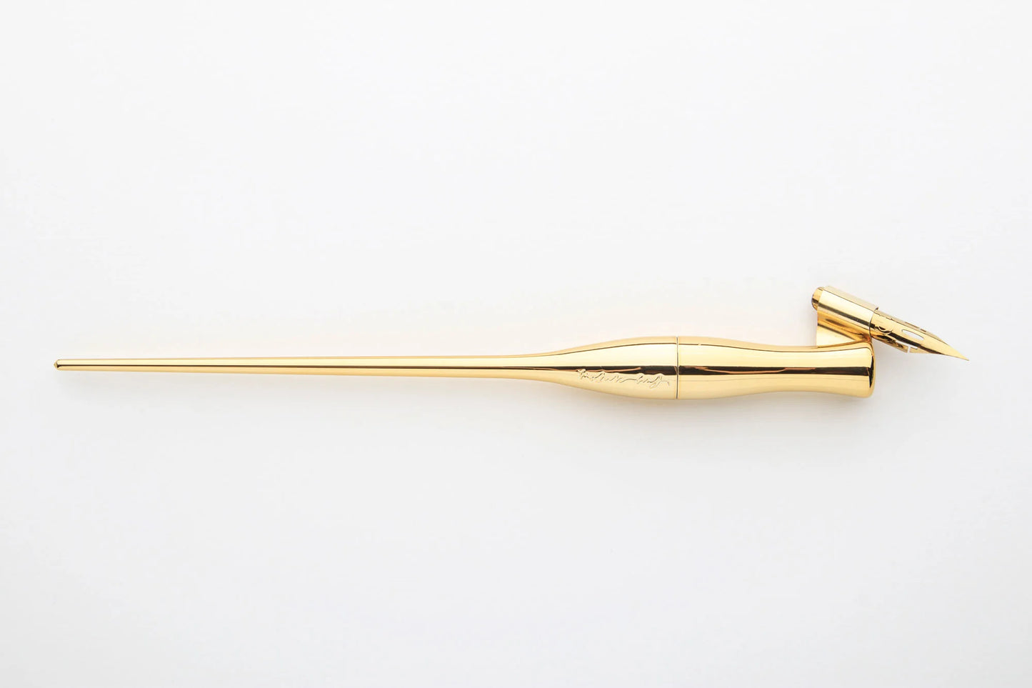 Luis Creations Moblique 2-in-1 Chrome Pen Holder