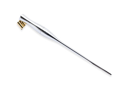 Luis Creations Moblique 2-in-1 Chrome Pen Holder