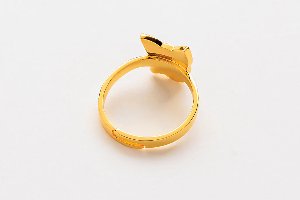Luis Creations Rikka Adjustable Ring 18k Gold