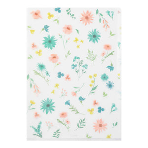 Midori Clear Folder 3 Pockets (A4)