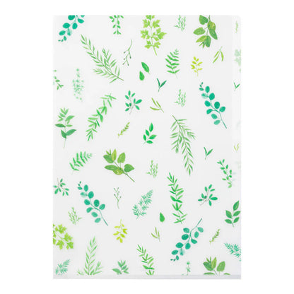 Midori Clear Folder 3 Pockets (A4)