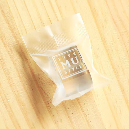 MU Clear Stamp Acrylic Block Round [Pack of 2]