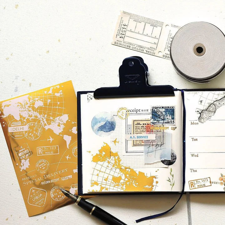 MU Gold Foil Sticker