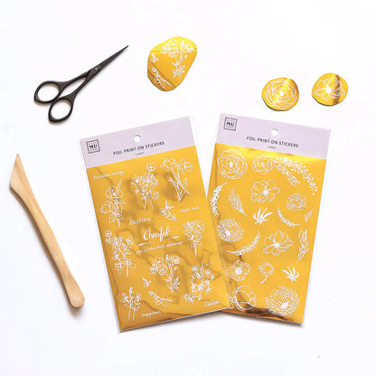 MU Gold Foil Sticker