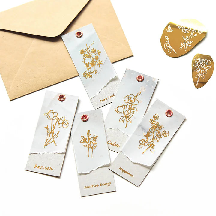 MU Gold Foil Sticker