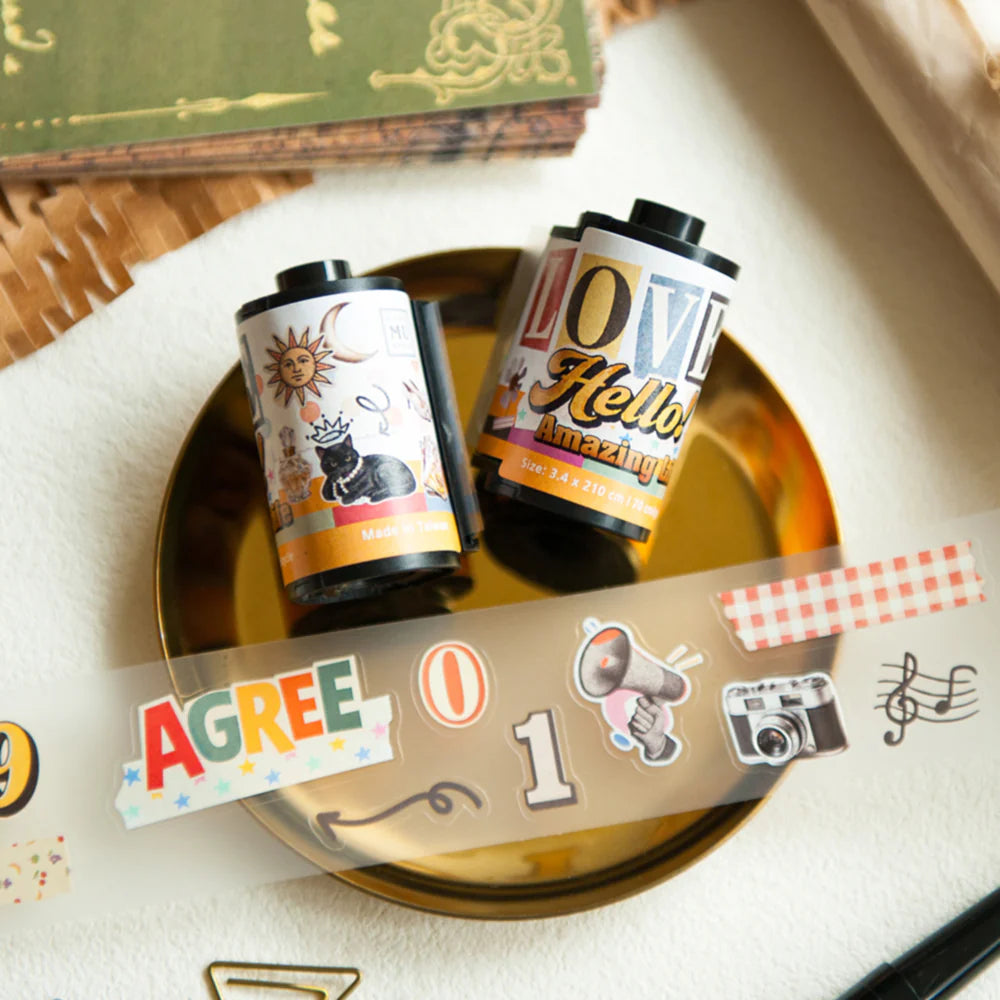 MU Kiss-Cut Pet Roll Tape