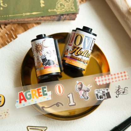 MU Kiss-Cut Pet Roll Tape