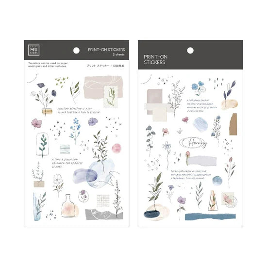 MU Pro Print-On Transfer Stickers [259-273]