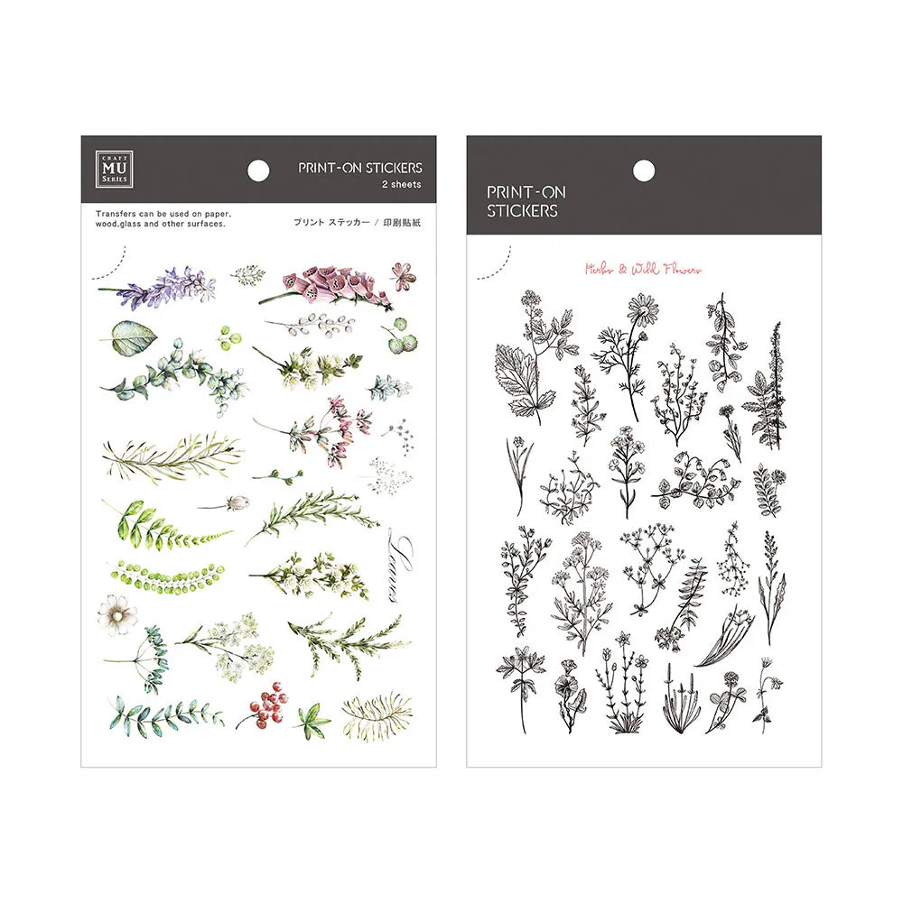 MU Pro Print-On Transfer Stickers [031-056]