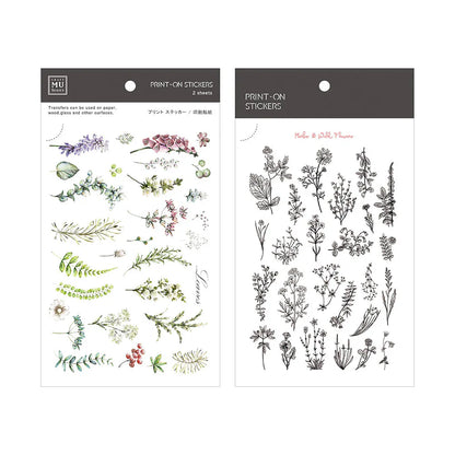 MU Pro Print-On Transfer Stickers [031-056]