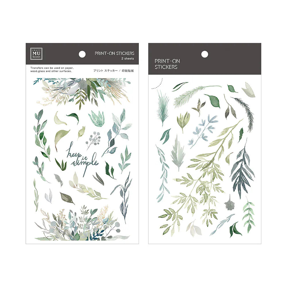 MU Pro Print-On Transfer Stickers [061-082]
