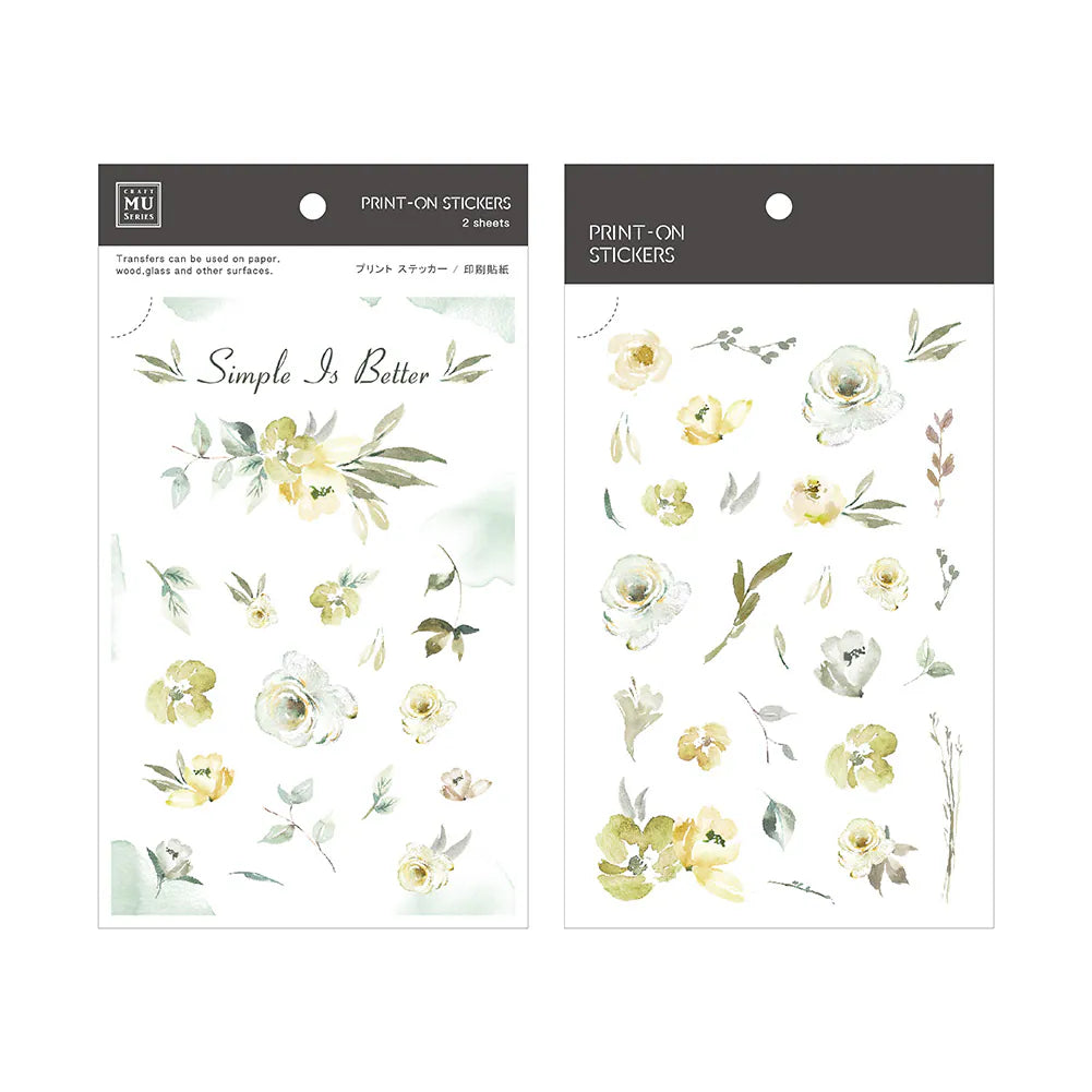 MU Pro Print-On Transfer Stickers [061-082]