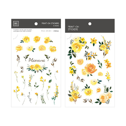 MU Pro Print-On Transfer Stickers [105-121]