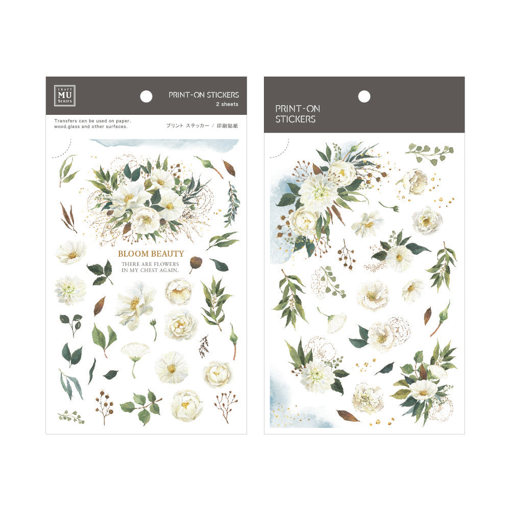 MU Pro Print-On Transfer Stickers [122-143]