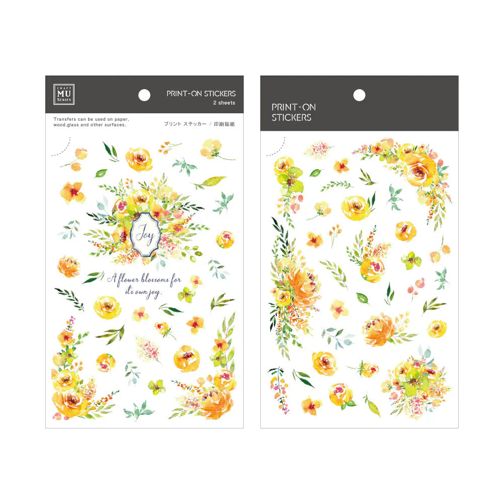MU Pro Print-On Transfer Stickers [122-143]