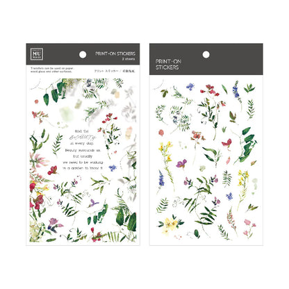 MU Pro Print-On Transfer Stickers [144-163]