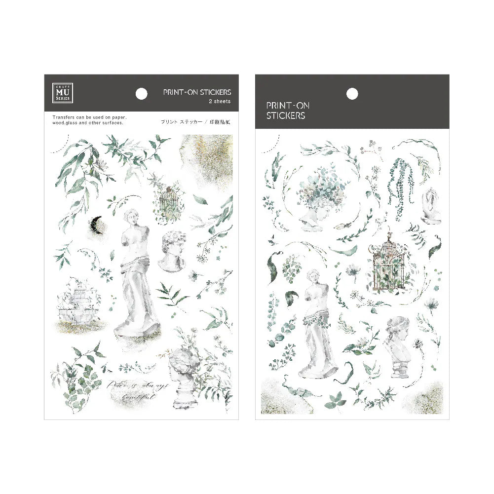 MU Pro Print-On Transfer Stickers [144-163]